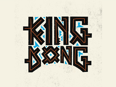 King Dong Mercer Bikes african handfont handjob illustration kingdong mercerbikes mercerbikes mountainbike photoshop texture typography design