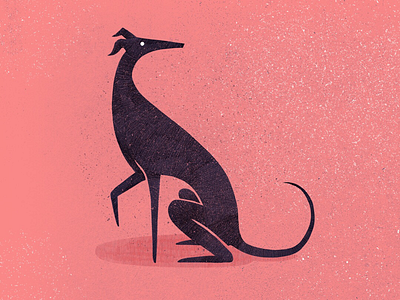 Africanis dog africanis dog doggo gerhard van wyk greyhound italian logo photoshop texture