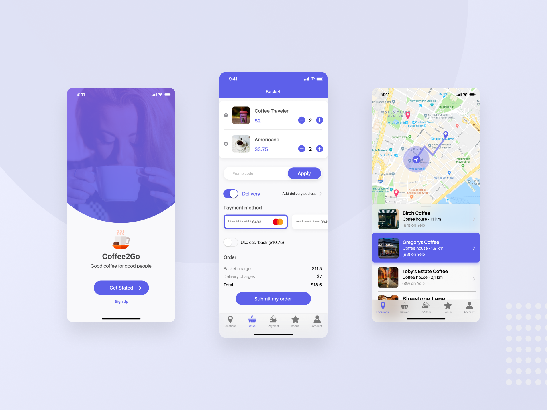 Whitelabel app by Art Litvenko for Clockwise Software on Dribbble