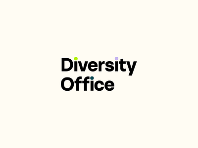 Diversity Office Logo brand identity branding color identity logo logotype mark symbol typography