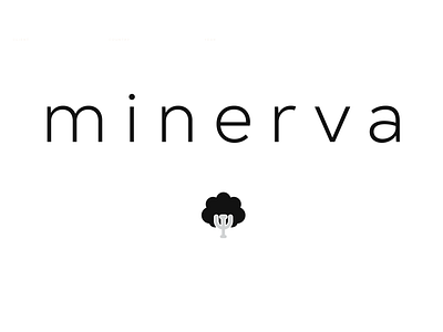 Minerva Psychological Consultancy Logo adobe branding design flat icon identity illustration logo design logotype minimal typography vector