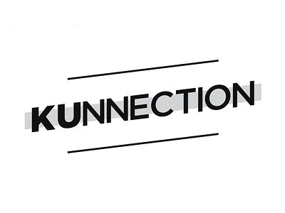 KUNNECTION Logo adobe branding flat foystudio icon identity illustration logo logodesign logotype minimal typography vector