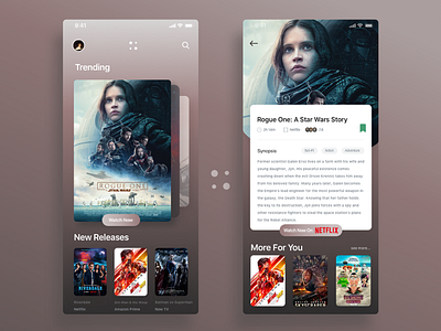 Movie App Concept ⚡️ appdesign apple behance branding ‬ design designstudio dribbble dribbblers freelance graphicdesign interface macbookpro productdesign styleguide ui userexperience userinterface‪ ux