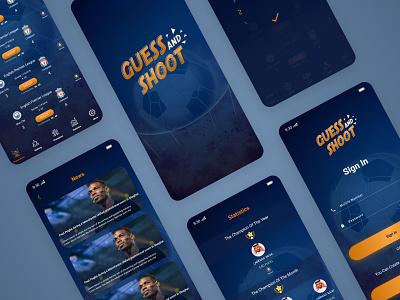 Guess and shoot app android app design ios logo ui uidesign ux