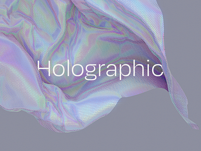 Holographic fabric