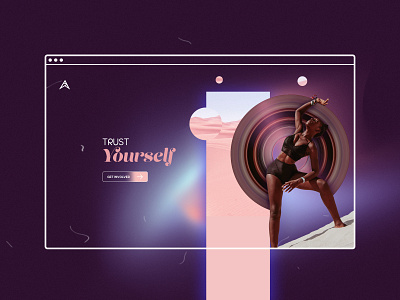 Trust Yourself 01 adobe art artwork creative creativity digital dribbble inspiration poster ui