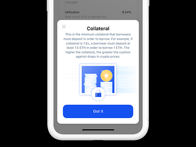 Lend Your Crypto with Coinbase Wallet by Dom Flask for Coinbase on Dribbble