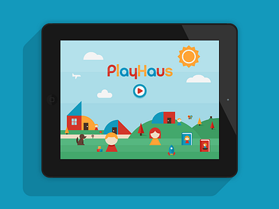PlayHaus - The App app cute dangerdom dominic flask fun geometry illustration ipad kids shapes vector