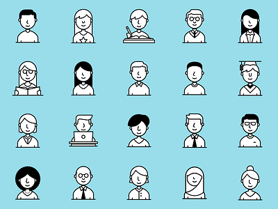 Icon Set – People