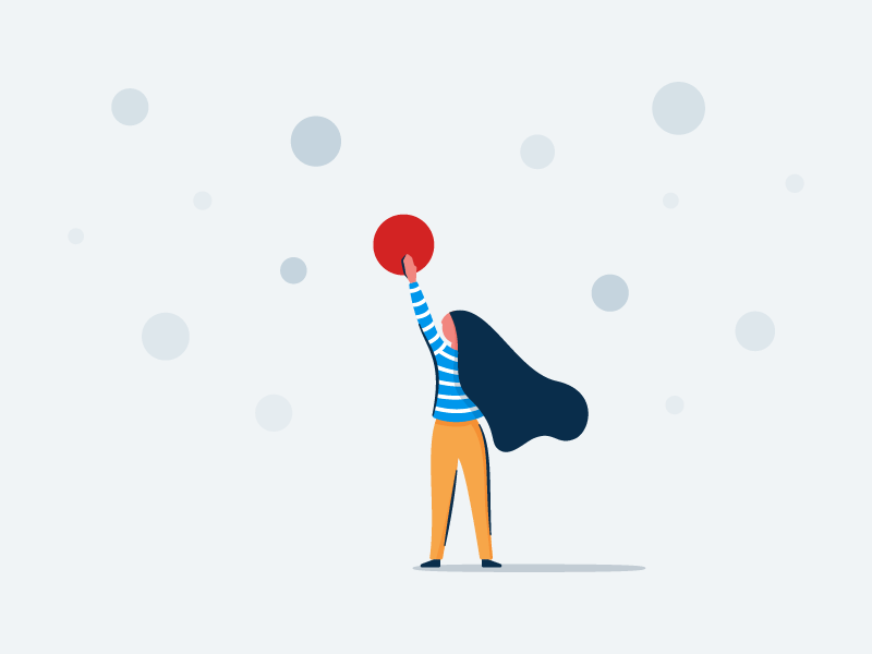 22/52 - More Style Explorations character clean dangerdom dominic flask illustration people person product tech vector yelp