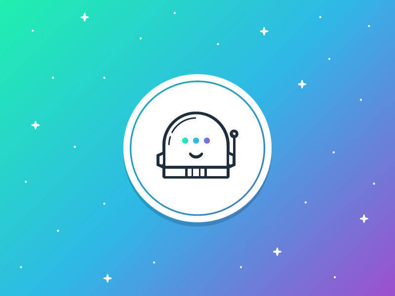 32/52 - A Friend helmet space bot email ai alien vector logo illustration design dominic flask dangerdom