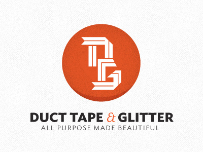 Duct Tape and Glitter button dangerdom dominic flask glitter orange ribbon tape