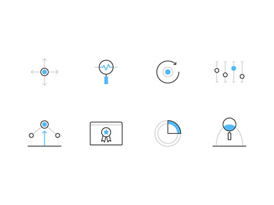 40/52 – Data is Science blue brand dangerdom data design dominic flask icon illustration line product science vector