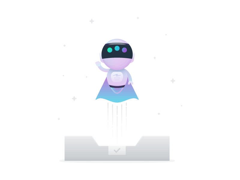 Blasting Off Into the Weekend Like... astro bot brand character dangerdom design dominic flask illustration mascot robot space tech