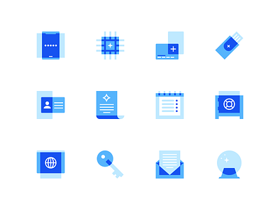 Coinbase Product Icons