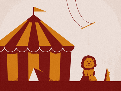 Lion at the Circus