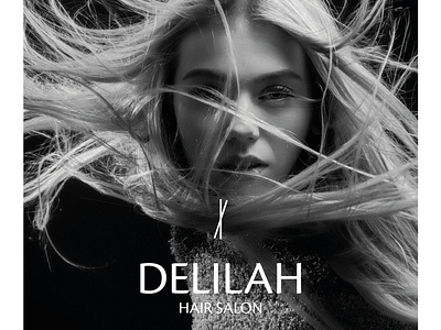 Delilah - Hair Salon Branding brand identity branding design logo minimal typography web