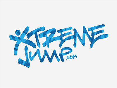 XtremeJump domain logo trampoline type