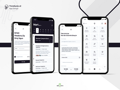 Think Suite v2 - Project Management Tool Redesign app ui concept app design corporate management mobile app mobile app ui product product design project project management ui