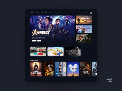 Disney+ Hotstar UI Re-Design