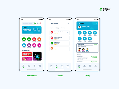 Gojek - UI/UX Redesign