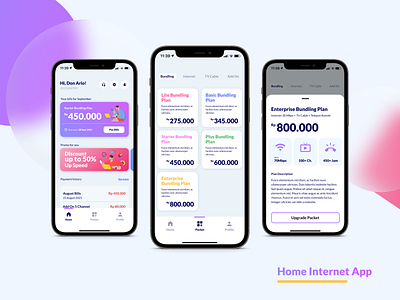 Home Internet App