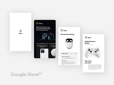 Google Store UI Design adobe xd apps design google google store indonesia mobile mobile apps mobile web store ui ui design uiux ux web design
