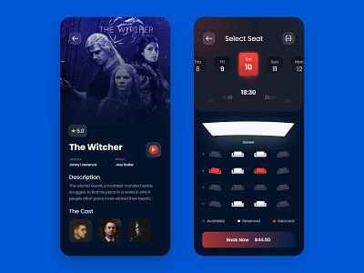 Booking Movie Tickets App