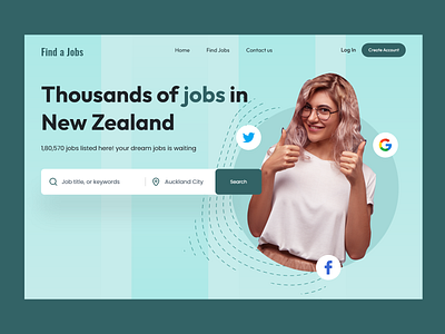 Job Finder Website Design