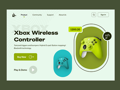 Xbox Landing Page