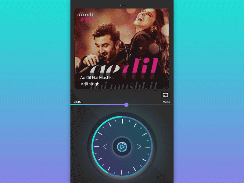 Music Player Ui after animation app effect ios mobile music player ui ux