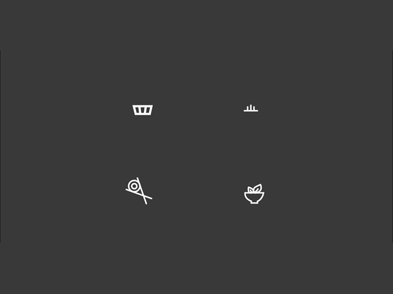 icon Design animation blacktheme foodappicon foodicon icon