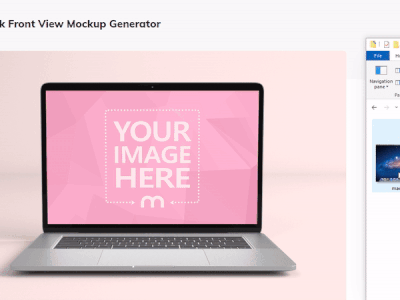 Download How To Create A Responsive Website Mockup By Mediamodifier On Dribbble