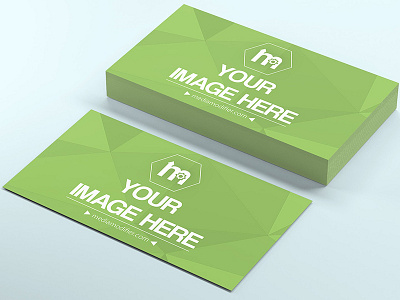 Stack of Business Cards Mockup business card business cards mockup mediamodifier mockup mockup generator psd business cards psd mockup