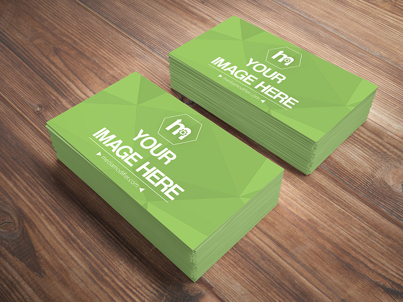 3D Business Cards Stack Mockup Generator by Mediamodifier on Dribbble