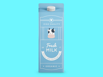 Milk/Juice Carton Tetra Pak Mockup Generator