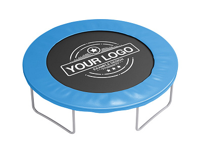 Custom Trampoline Logo Mockup Generator