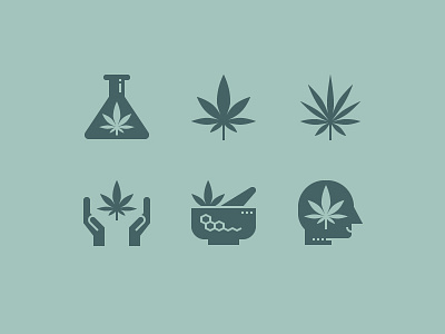 Medical cannabis cannabis glyph health icon icon design marijuana medical ui