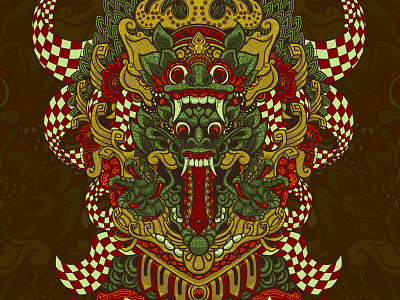 Barong with Contour style