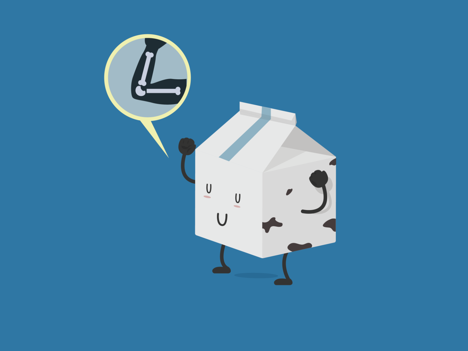 Milk For Bones by Pramada on Dribbble