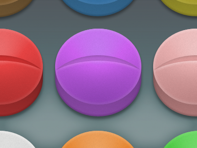 Round Pills Dribbble pills