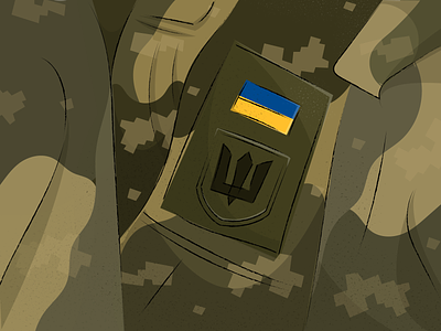 Ukraine 2d flat illustration pray for ukraine ukraine army ukrainewar vector war in ukraine