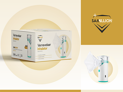 Packaging - Nebulizer Inhaler alis design box design branding design packaging design pouch design
