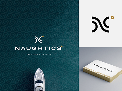 Naughtics - Branding boat brand brand identity branding branding design luxury n logo ocean premium yacht yachting
