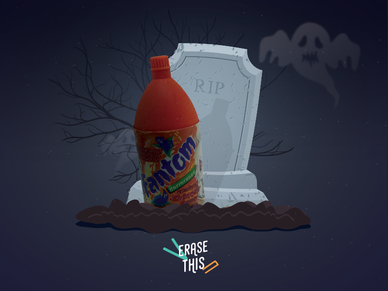 Fantom erase this art direction graphic design funny mistakes eraser design collection fanta
