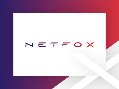 NETFOX branding logo visual identity