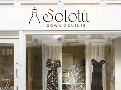 Solotu Gown Couture Logo Design branding identity logo