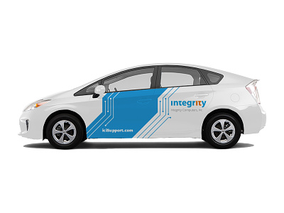 Integrity Computers Vehicle Livery livery vehicle wrap