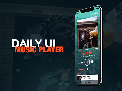 Daily Ui 008 Music Player