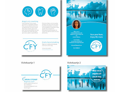 Cfy Branding branding businnes card coaching flyer